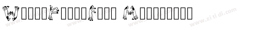WendyPrintFont Mediu字体转换